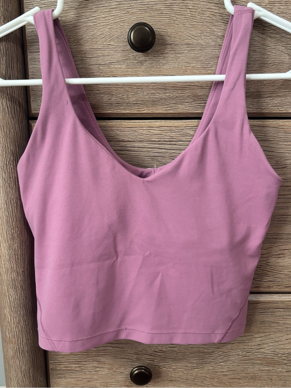 lululemon athletica dusty mauve align tank